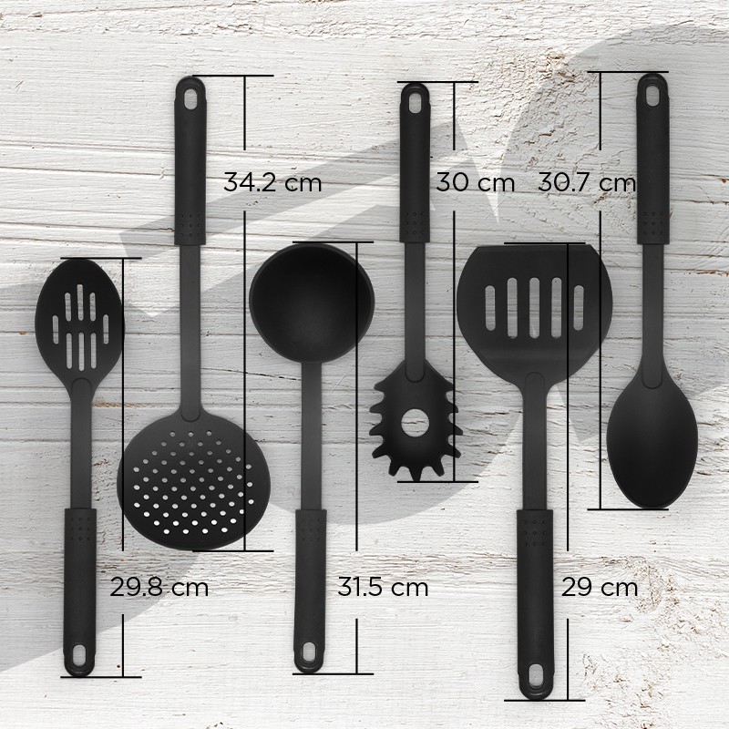 Bộ vá, muỗng, sạn 6 món - Đài Loan - TS3455