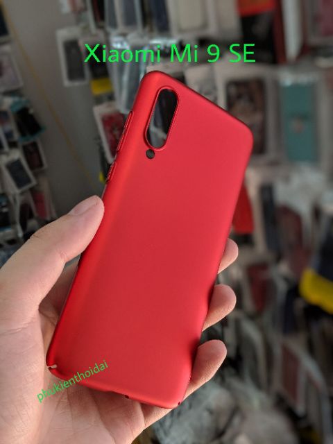 Ốp lưng Xiaomi Mi 9 SE nhựa siêu mỏng cao cấp ôm khít máy