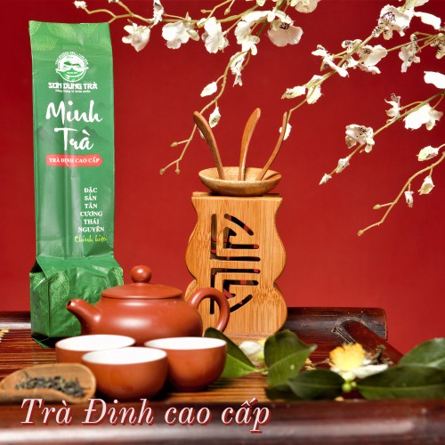 Chè Thái Nguyên | Trà Đinh cao cấp | Minh Trà | Trọng lượng 100g đóng hút chân không