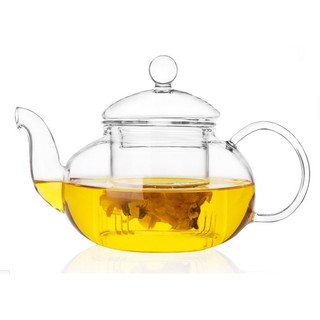 Bình lọc trà thuỷ tinh chịu nhiệt cao cấp lõi lọc thủy tinh 600ml