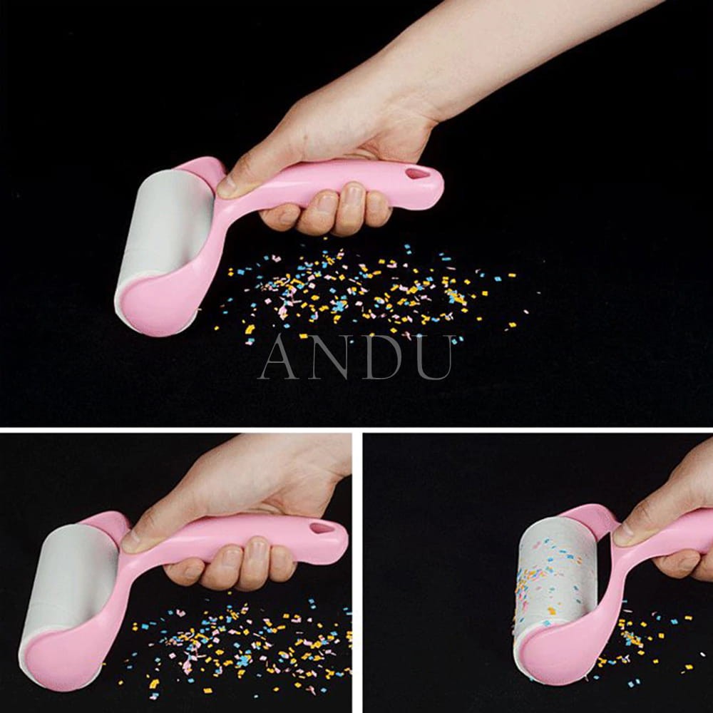 Cây Lăn Hút Bụi Quần Áo, Ghế Sofa , Cây Lăn Lông Thú Cưng Đa Năng + Tặng Kèm 2 Cuộn Băng Keo