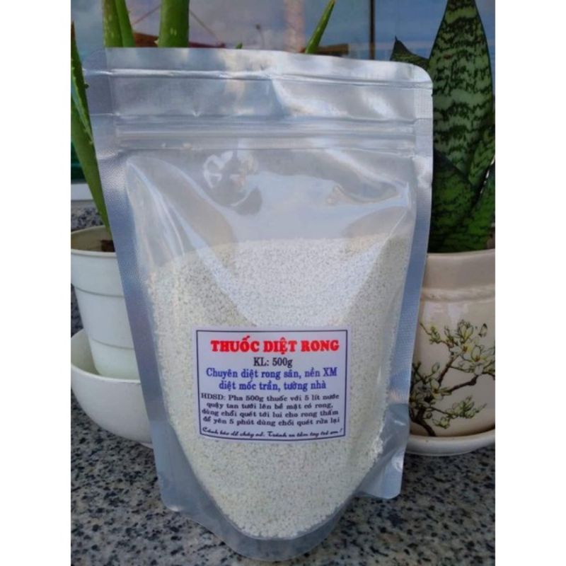 Bột Tẩy Rong Rêu Cho Sân Xi Măng, Sân Gạch, Vỉa Hè Hiệu Quả