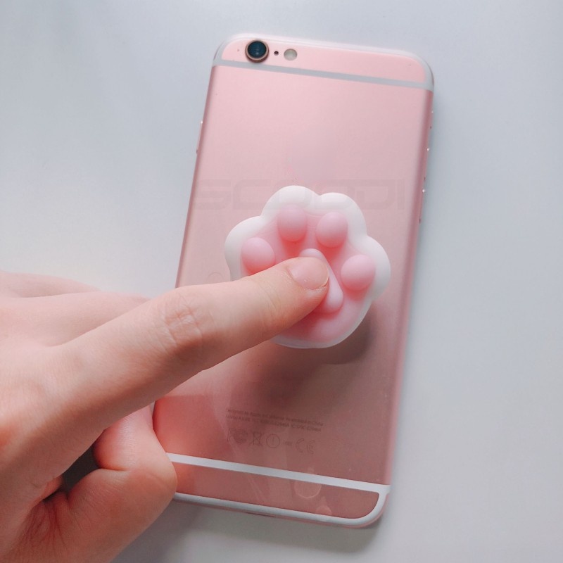 Đế đỡ điện thoại và máy tính bảng kiểu đồ chơi squishy hình mèo