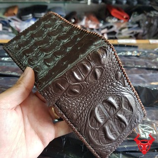 Vi Da Bò Dập Vân Cá Sấu BVCS02