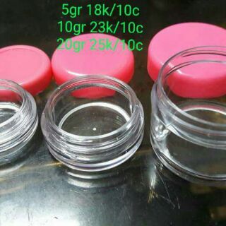 Combo hũ kem face 20gr nắp hồng