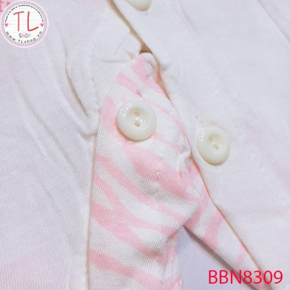 Thời trang trẻ em - Bodysuit thun lửng cho bé hình ngựa vằn  - Quần áo bé trai - Bộ bé trai - Quần áo bé gái - Bộ bé gái