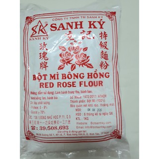 BỘT MÌ BÔNG HỒNG ĐỎ SANH KÝ
