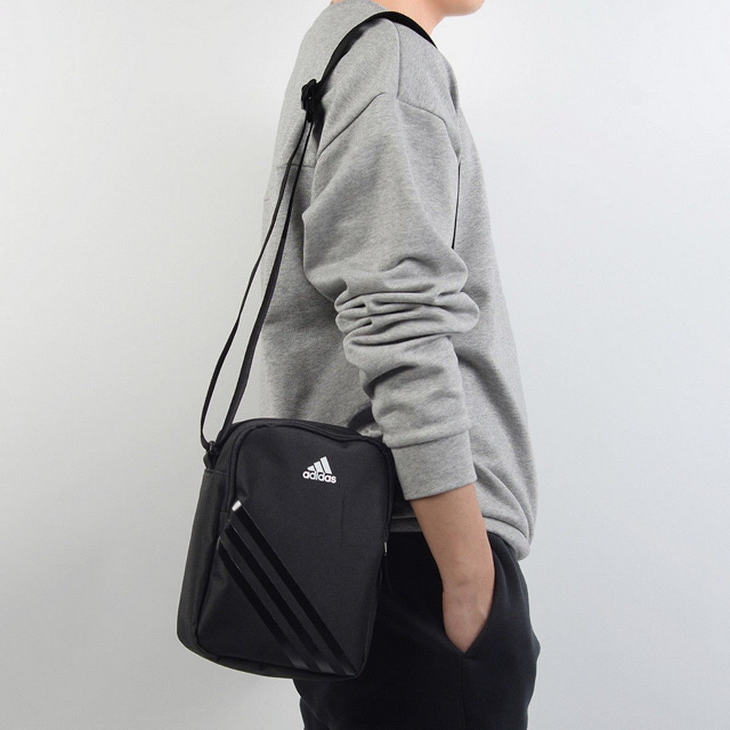 ⚡️ [ Ảnh Thật ] Túi Đeo Chéo Adidas EC ORG Messenger Shoulder Side Bag Sport - Black | GIÁ RẺ | CAM KẾT CHẤT LƯỢNG NHẤT