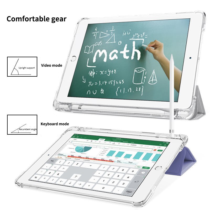 Bao Da PU Máy Tính Bảng iPad M1 pro 11 2021 Air 4 2020 10.9 '' inch 8th 7th 10.2inch iPad6 5gen 9.7inch air2 air1 mini4 mini5 A2324 A2072 Ốp