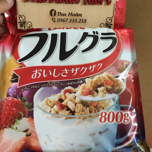 Ngũ cốc sấy khô Calbee Nhật MKB