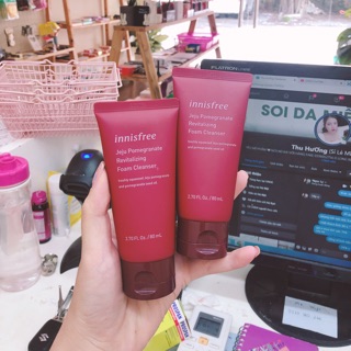 Sữa rửa mặt Innisfree lựu đỏ Innisfree 80ml