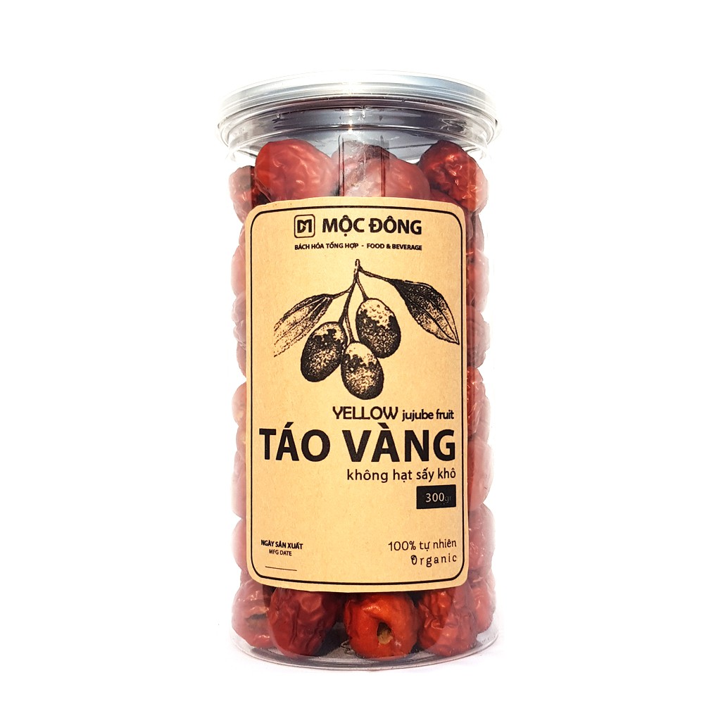 Táo Vàng Sapa không hạt ngon ngọt hộp 300gr vitamin tự nhiên tốt cho gan mật, dưỡng huyết an thần, làm đẹp, hấp thu chất