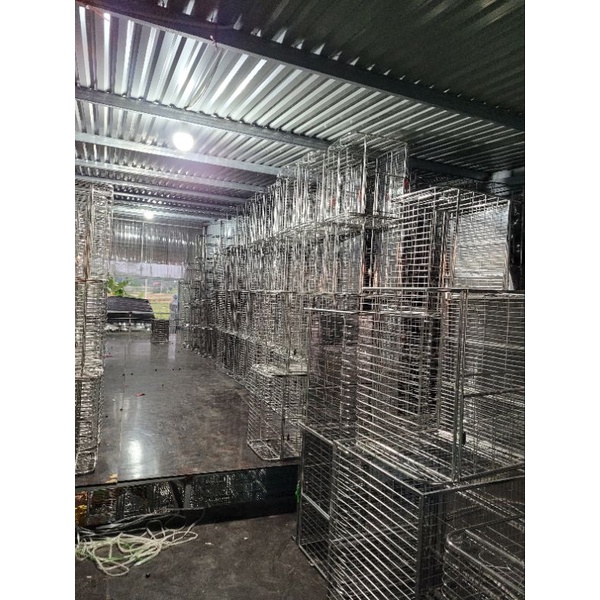 Lồng nuôi chó mèo inox 201 Lỗi 1 Đổi 1 Hỏng