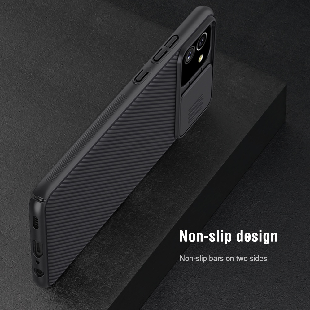 Ốp điện thoại Nillkin bằng PC cứng chống sốc bảo vệ camera tùy chọn màu sắc cho Samsung Galaxy A03