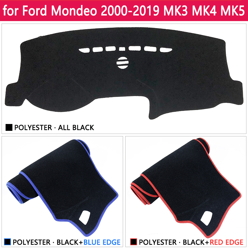 Tấm Lót Bảng Điều Khiển Chống Nắng Chống Trượt Cho Ford Mondeo Mk3 Mk4 Mk5 2000~2019 2004 2006 2008 2012