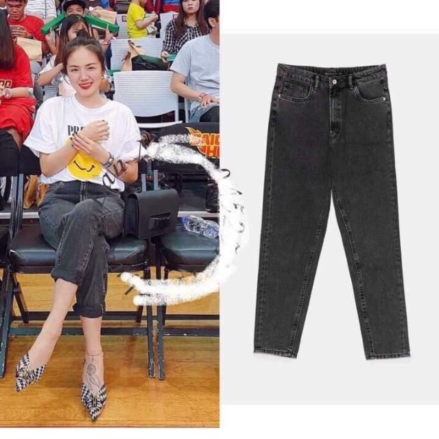 Quần baggy Jean cạp cao | BigBuy360 - bigbuy360.vn