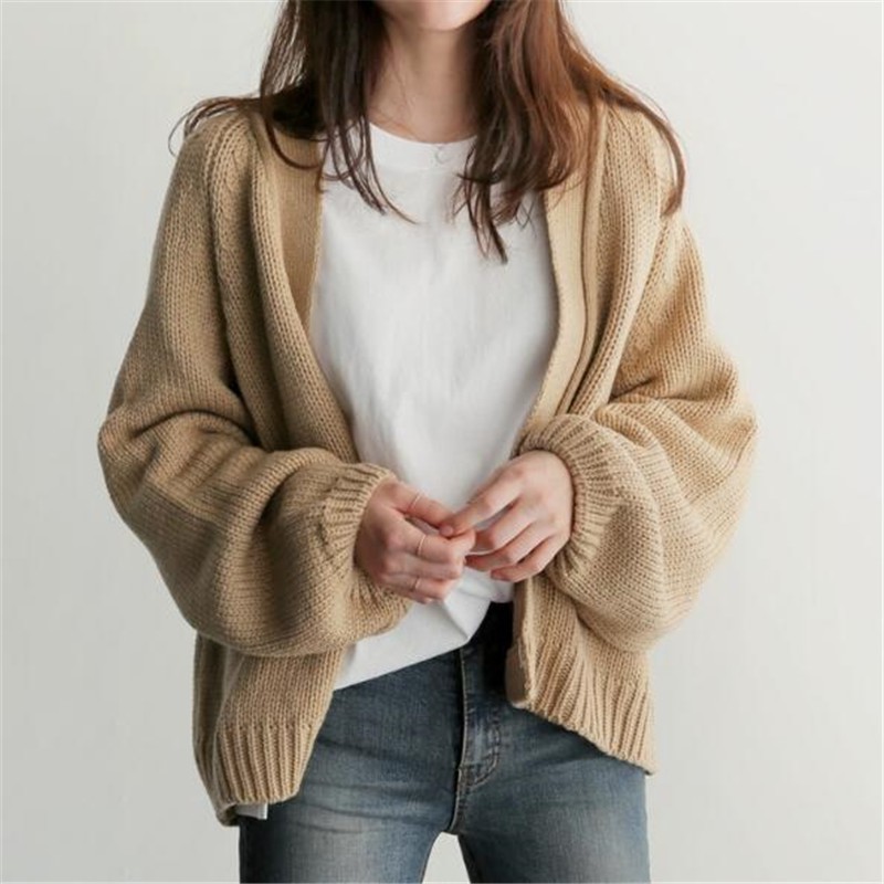 Áo khoác cardigan 💖 FreeShip đơn 50k 💖 Áo len dáng dài có túi rộng rãi Hàn Quốc | BigBuy360 - bigbuy360.vn