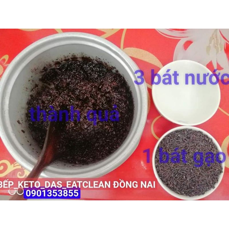 GẠO LỨT ĐEN-GẠO LỨT ĐỎ HỮU CƠ