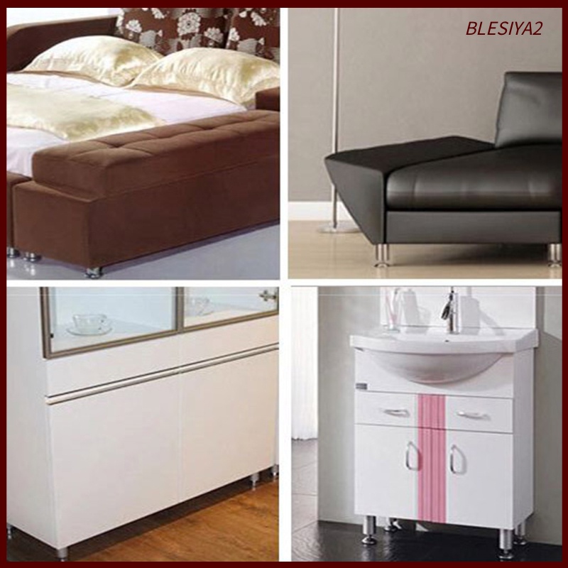 [BLESIYA2]Retro Sofa Leg Plinth Anti-damp Wardrobe Cupboard  8cm White