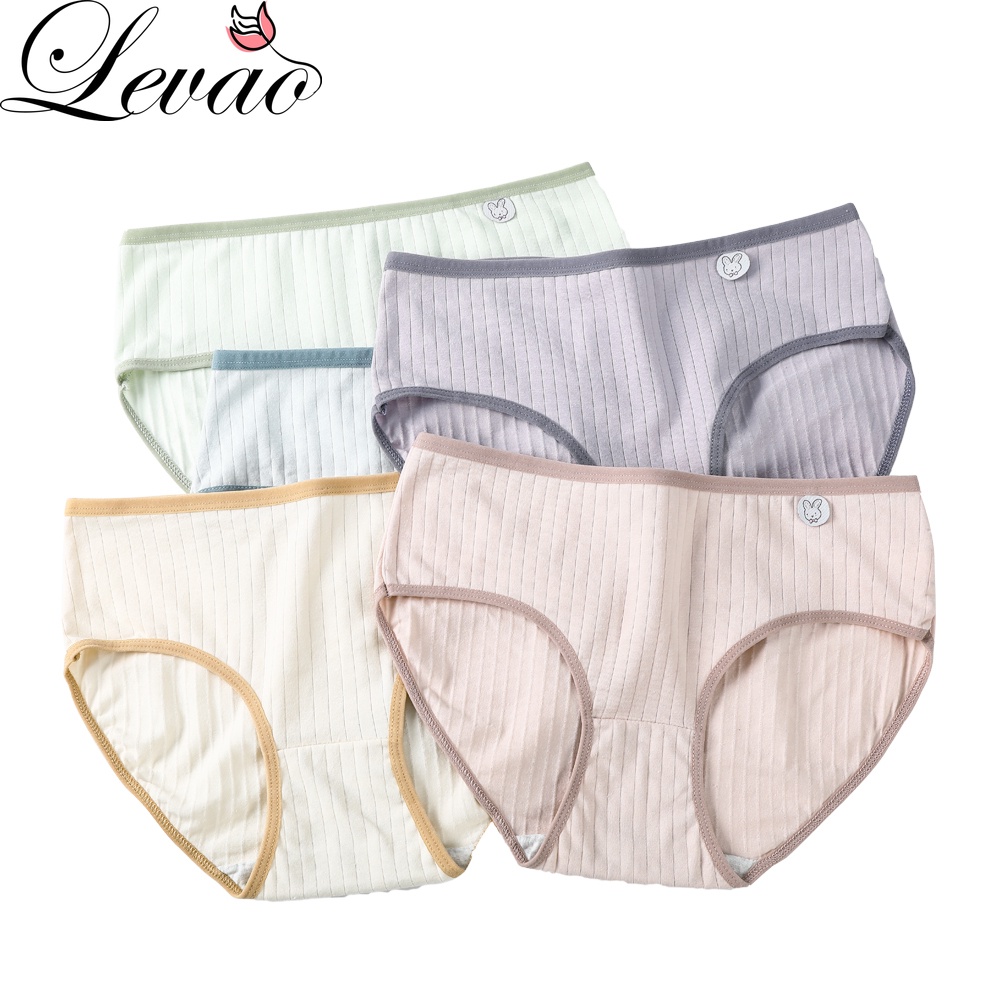 Quần lót cotton LEVAO lưng vừa phong cách sành điệu dành cho nữ