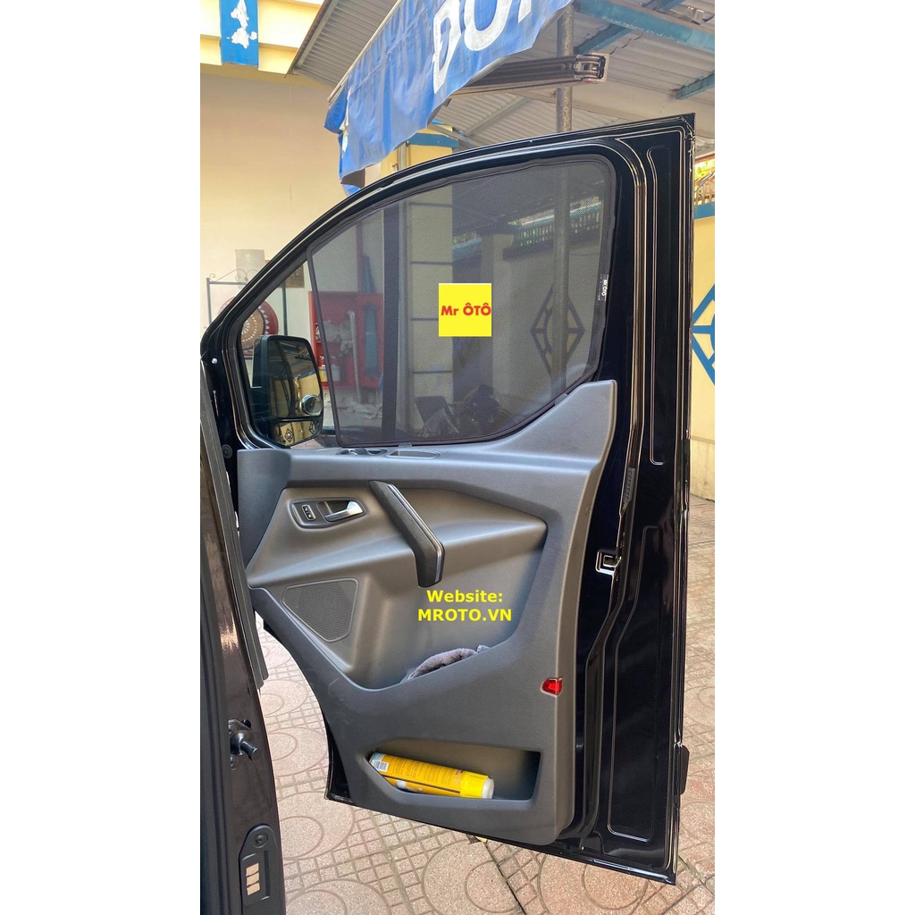 Rèm Che Nắng Xe Ford Tourneo Loại 1 Mr.OTO. Bảo Hành 24 tháng. Cam Kết Chuẩn Khít Theo Xe