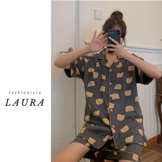 Bộ ngủ nữ hình hoa quả Laura Boutique - Đồ mặc nhà xinh xắn hình hoa quả đáng yêu
