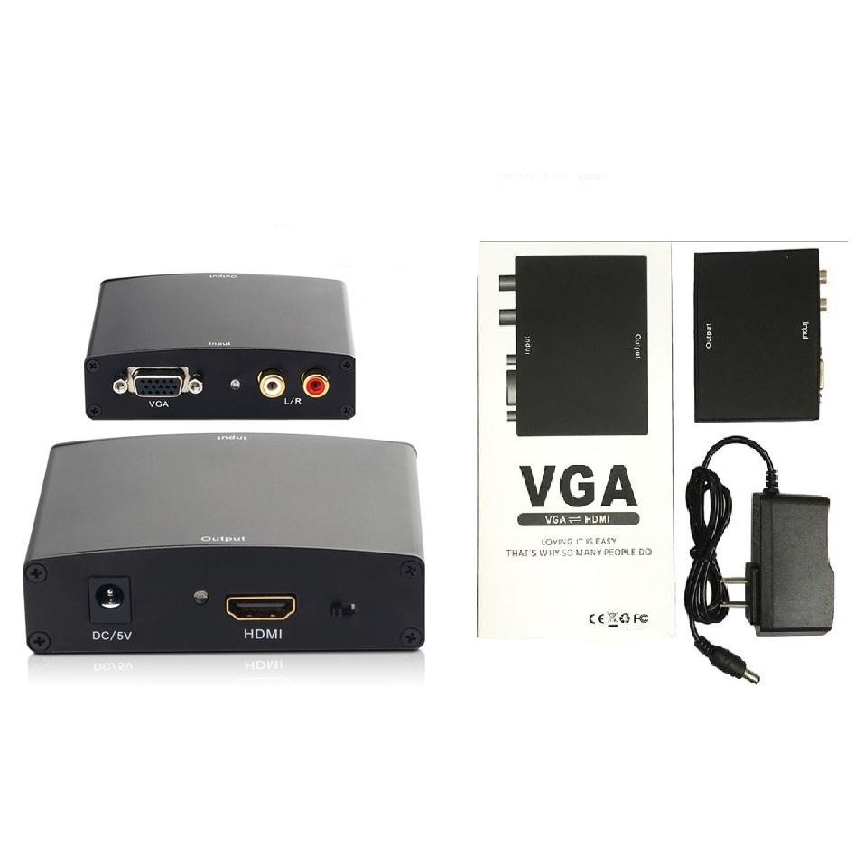 Box chuyển VGA ra HDMI ZQH-003