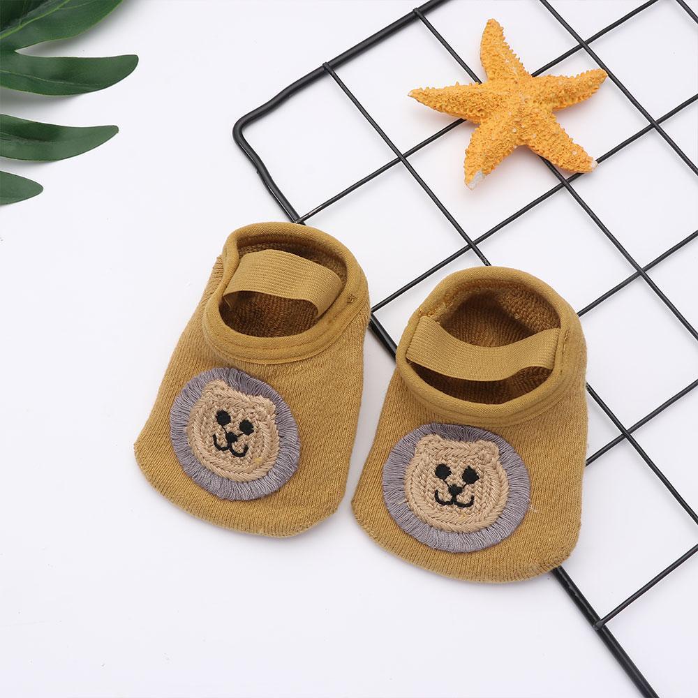 Tất Cotton Mềm Mại Chống Trượt Hình Động Vật Đáng Yêu Cho Bé Tập Đi