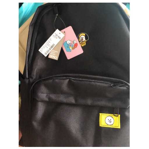 BTS Ba lô Casual Du lịch ngoài trời Máy tính xách tay Ba lô thêu Schoolbag