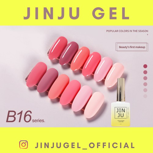 Sơn gel JINJU mã B16 chai 15ml chính hãng