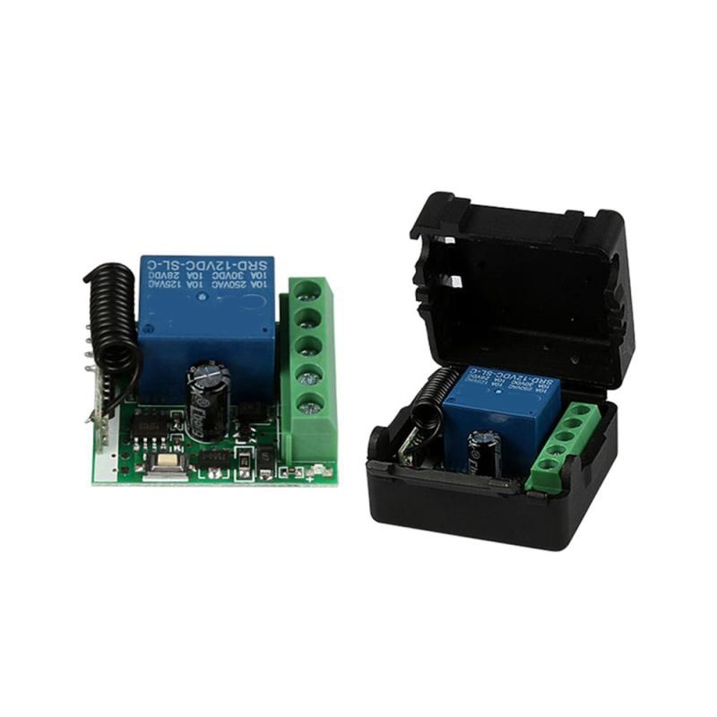Mô Đun Nhận Tín Hiệu Không Dây 433 Mhz RF DC 12V Kèm 2 Remote Điều Khiển