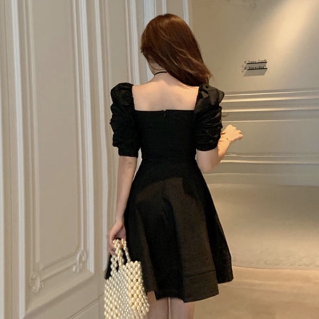 Đầm váy xoè tay lỡ 2 màu (kèm hình thật) | BigBuy360 - bigbuy360.vn