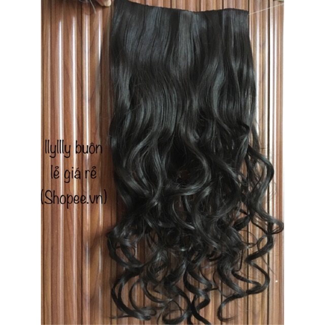 Tóc giả kẹp xoăn