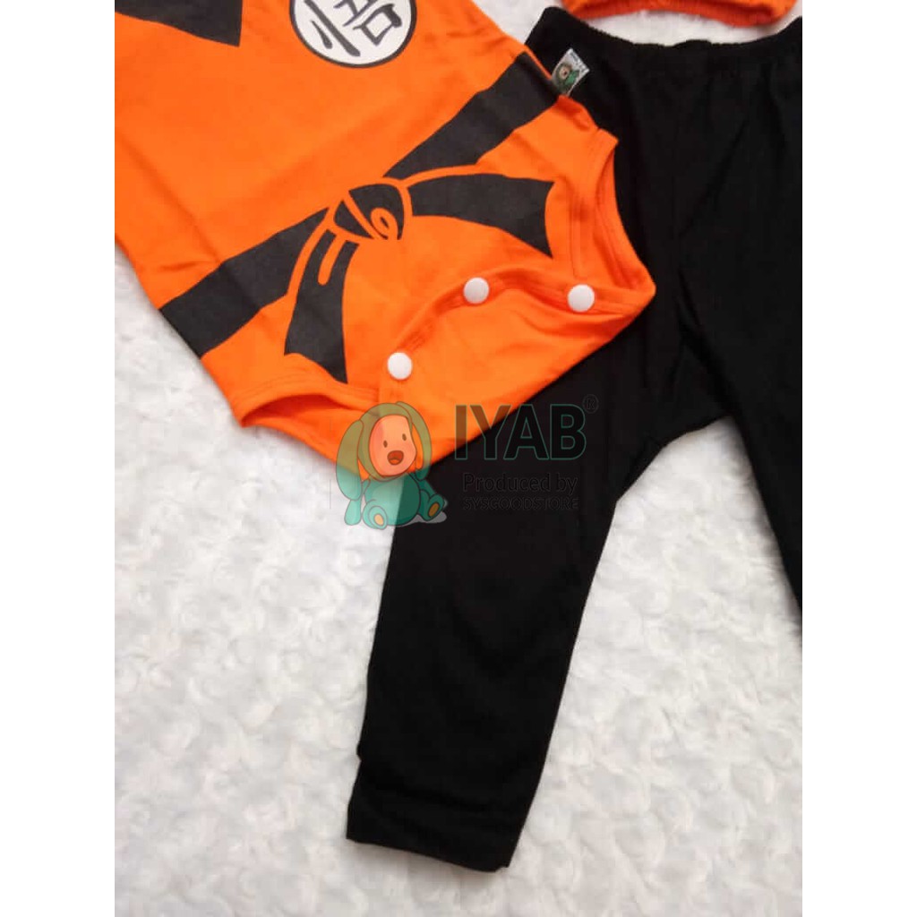 Set Áo Thun Tay Ngắn & Quần Legging In Hình Dragon Ball Cho Bé Trai