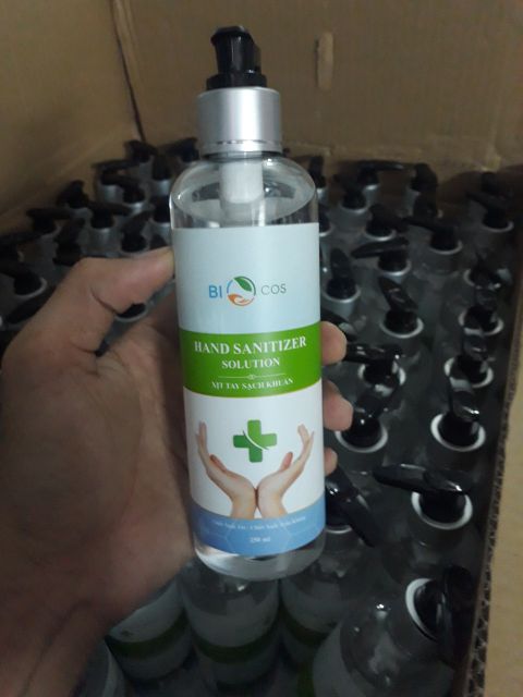 HCM - [HÀNG CÔNG TY ] Nước Rửa Tay Khô Diệt Khuẩn Biocos 250ml Hàng Công Ty