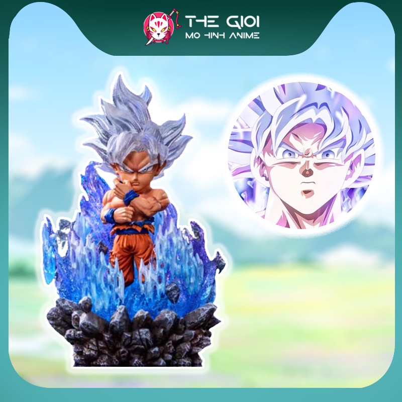 Mô hình Bảy Viên Ngọc Rồng figure Dragon Ball Son Goku LED cao 12cm - mô hình dragon ball