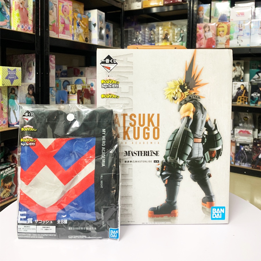 Mô Hình Chính Hãng Anime My Hero Academia, Học Viện Anh Hùng, Bakugo Katsuki, Ichiban Kuji B Prize, BANDAI