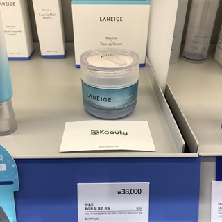 Kem hiệu chỉnh tông màu da Laneige White Dew Tone-up Cream