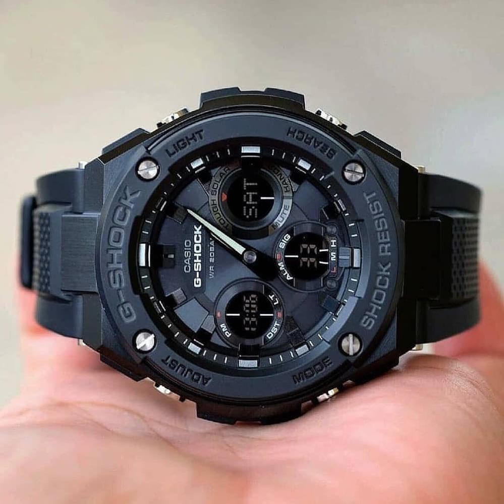Đồng Hồ Nam Dây Nhựa Casio G-Shock GST-S100G-1BDR Chính Hãng GST-S100G-1BDR