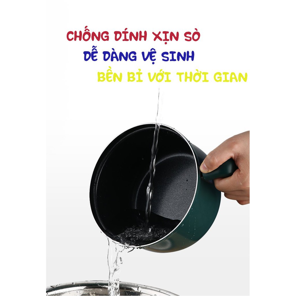 Nồi điện đa năng nấu, xào, chiên, luộc, lẩu,... kèm chảo 1,8L GXD25HC tặng tấm cách nhiệt + xẻng gỗ