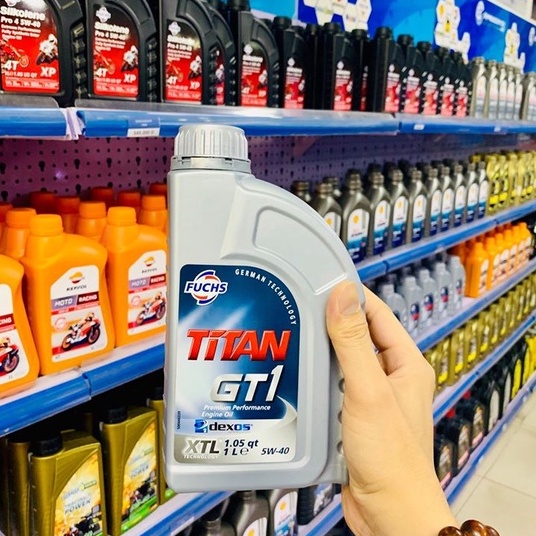 Dầu nhớt Fuchs Titan GT1 5w40 1L