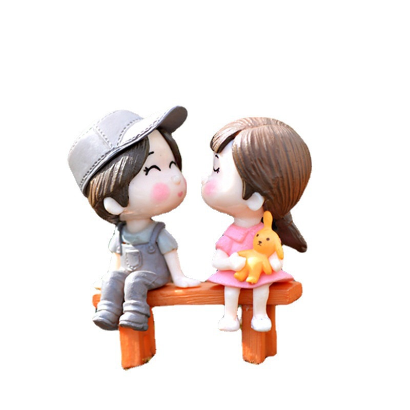 Cặp Đôi Trang Trí Tiểu Cảnh Đám Cưới