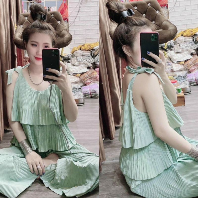 Set dập ly hai dây nhiều màu Freesize <57kg