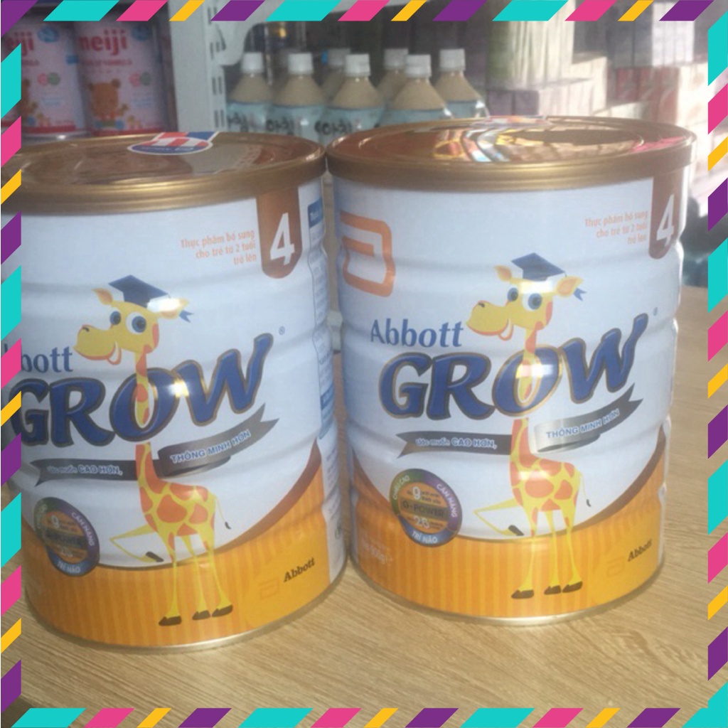 GIARE- Sữa Grow số 4 (900g) Tặng 1 bộ đồ chơi