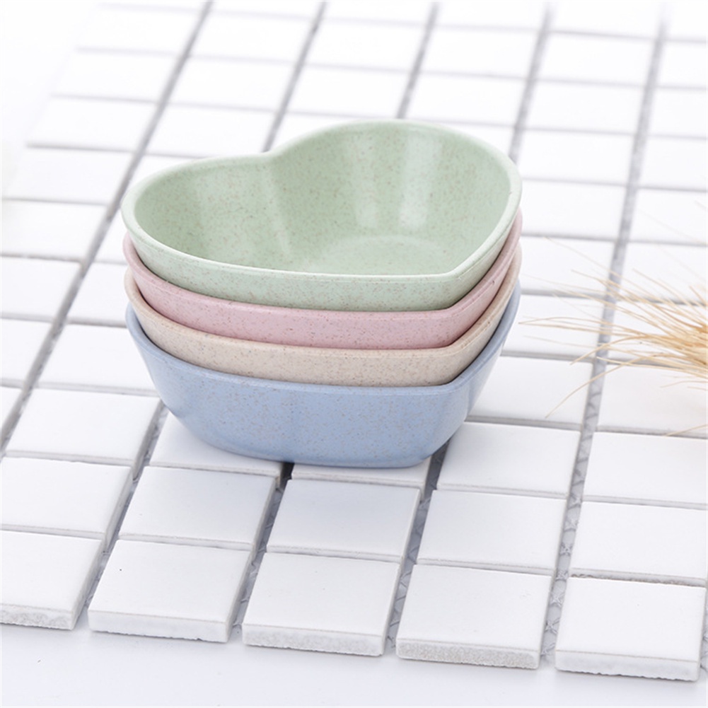 Bộ Đồ Ăn Bát Hình Trái Tim Bát Gia Vị Nhẹ Nước Sốt Món Ăn Món Khai Vị Đĩa Cho Dụng Cụ Nhà Bếp Phụ Kiện Nhà Bếp