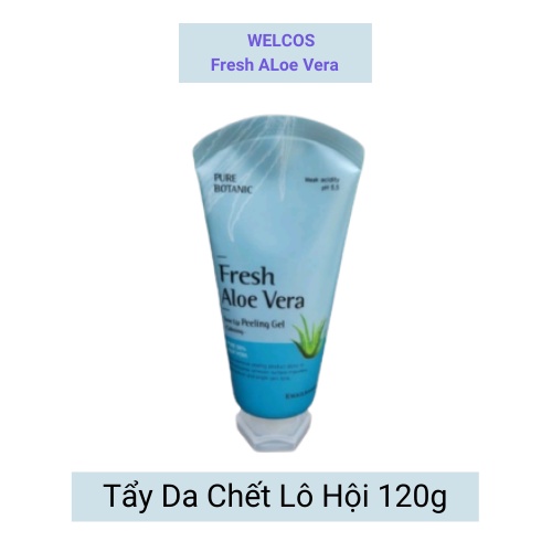 Tẩy da chết Fresh Aloe Vera  chiết xuất lô hội ( 120g ) loại bỏ các tế bào chết giúp da sáng mịn