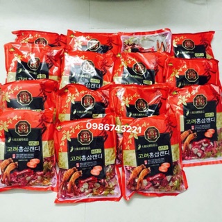 Kẹo hồng sâm HWANWOONG 800gr