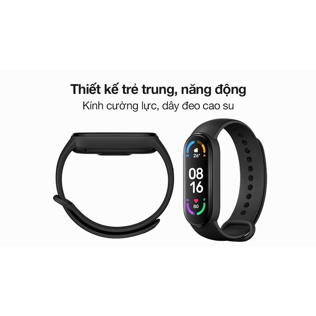 [BẢN QUỐC TẾ] Đồng hồ thông minh Xiaomi Mi Band 6 chính hãng Miband6 Mi Band6