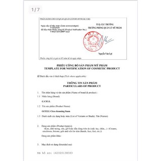 Son môi cao cấp chuẩn Hàn Quốc GCELL