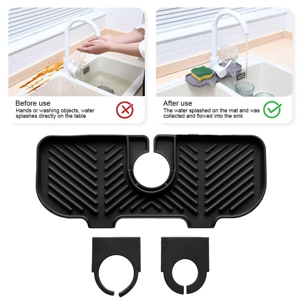 Thảm Silicone Gắn Vòi Nước Thấm Hút Tốt Tiện Dụng